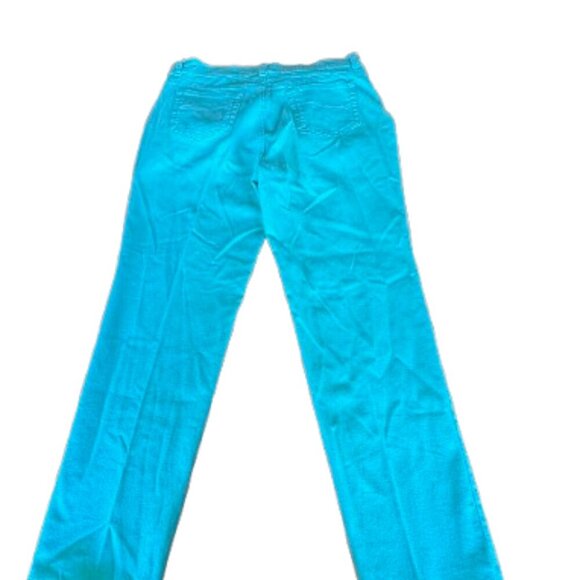 Style & Co. Straight Slim Leg Tummy Control Jeans, mint green, 12 Petite! - Picture 2 of 6